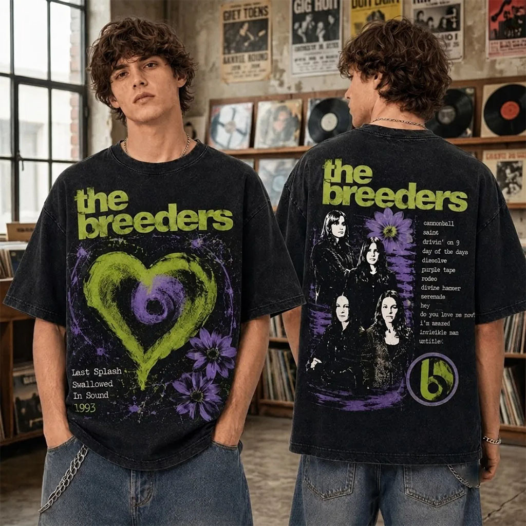 The Breeders Last Splash Alternative Rock Shirt The Breeders Merch Gift For Band Fans