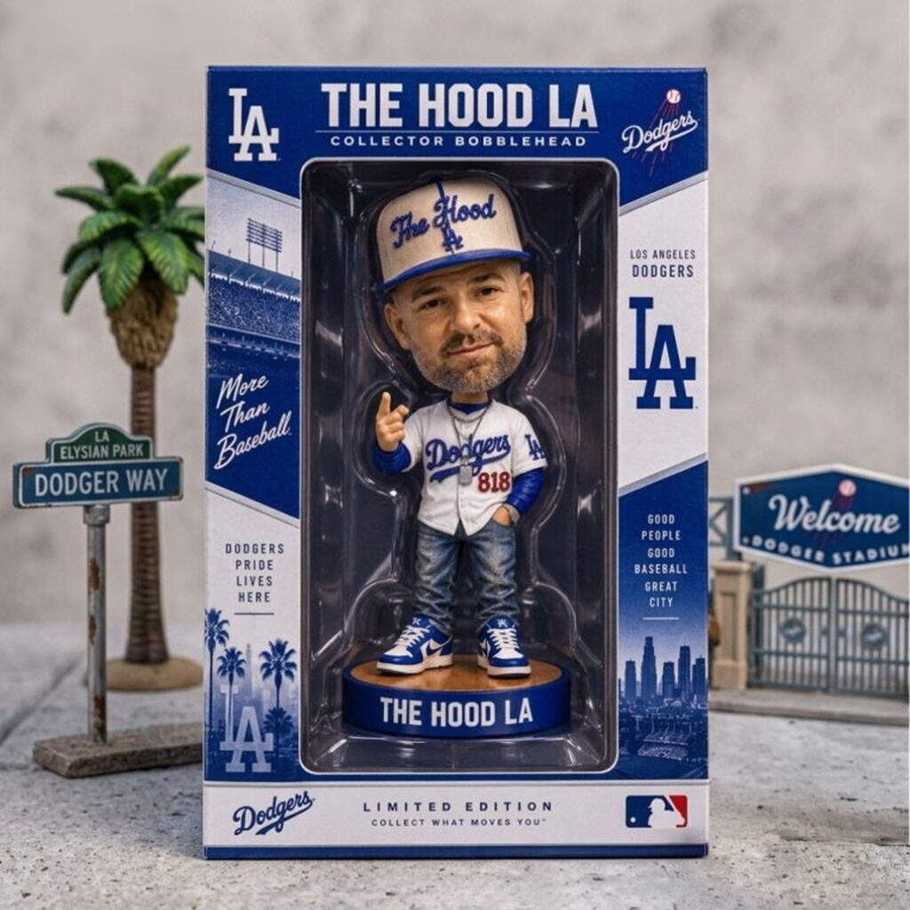 The Hood Los Angeles Dodgers Funko Pop The Hood Merch Gift Ideas For Baseball Fans