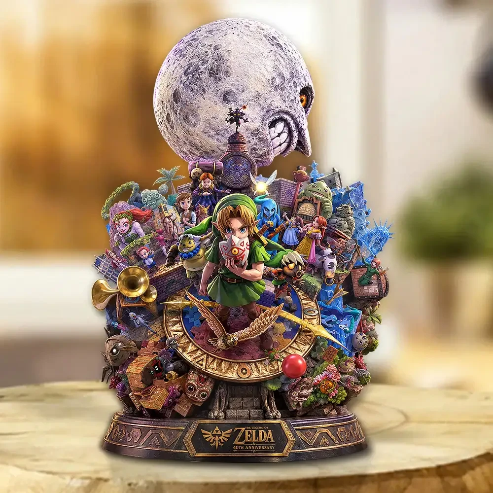 The Legend of Zelda Merch 40th Anniversary Acrylic Plaque Legendary Hyrule Fan Collectible The Legend of Zelda Merch 40th Anniversary Acrylic Plaque Legendary Hyrule Fan Collectible