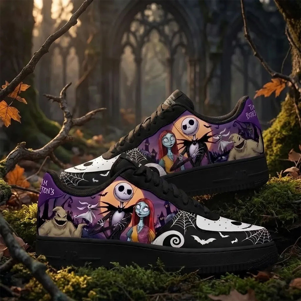 The Nightmare Before Christmas Merch Gothic Halloween Sneakers Gifts For Horror Lovers The Nightmare Before Christmas Merch Gothic Halloween Sneakers Gifts For Horror Lovers
