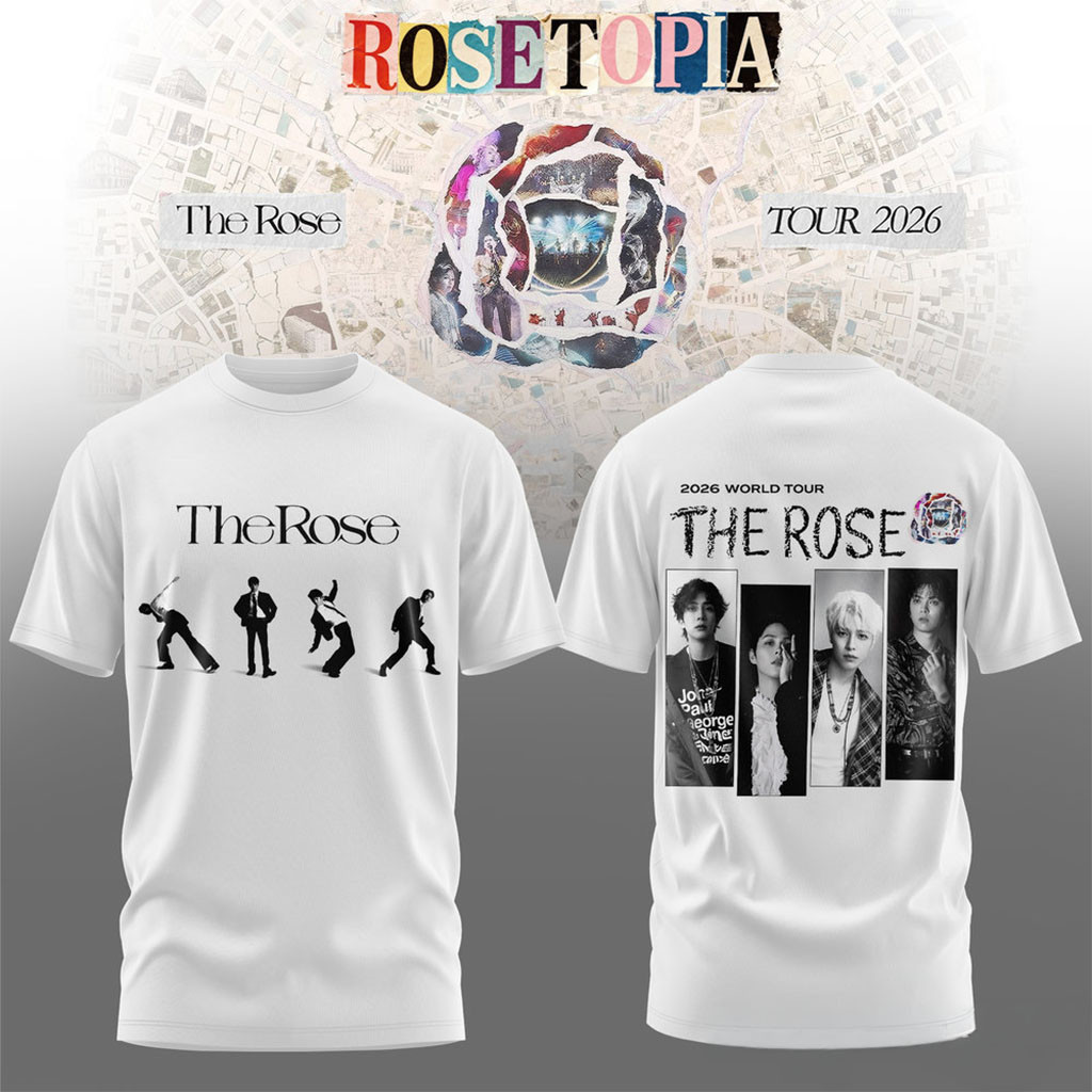 The Rose Merch Rosetopia World Tour 2026 Cosmic Story T-Shirt Gift Ideas For Music Lovers The Rose Merch Rosetopia World Tour 2026 Cosmic Story T-Shirt Gift Ideas For Music Lovers
