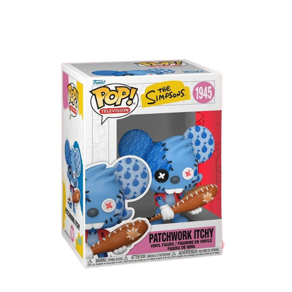 The Simpsons Treehouse Of Horror Patchwork Itchy Funko Pop The Simpsons Merch Gift For Friends