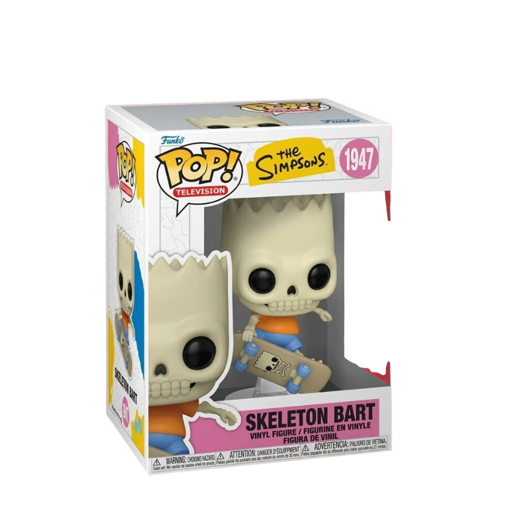 The Simpsons Treehouse Of Horror Skeleton Bart Funko Pop Merch The Simpsons Merch Halloween Gift