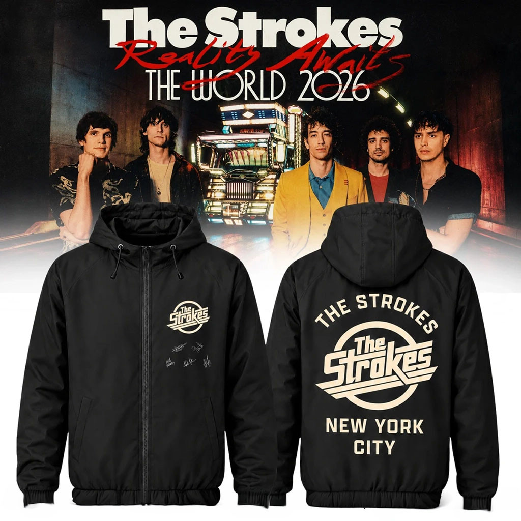 The Strokes Reality Awaits Tour 2026 Signature Jacket The Strokes Merch Gifts For Brother