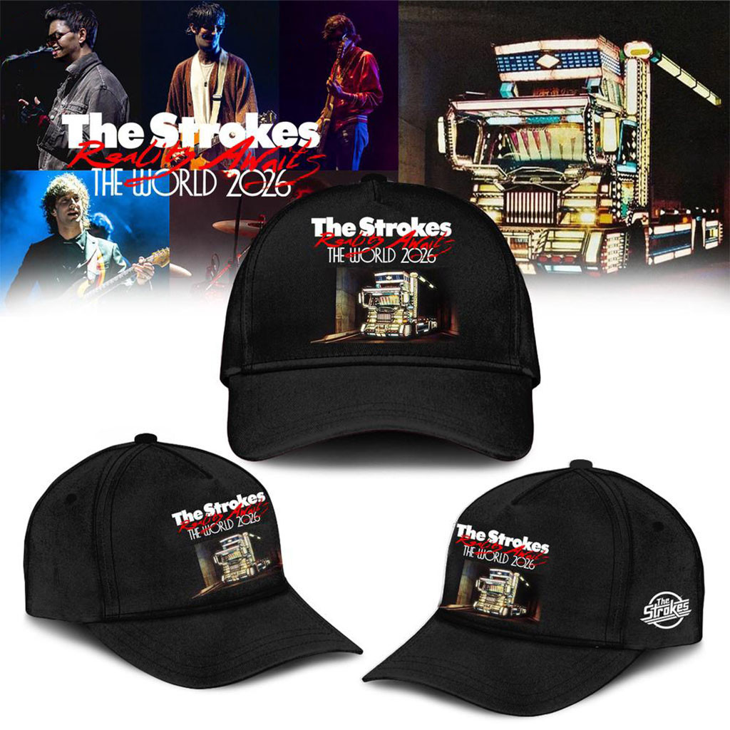 The Strokes Reality Awaits World Tour 2026 Signature Hat The Strokes Merch Gift For Band Fans