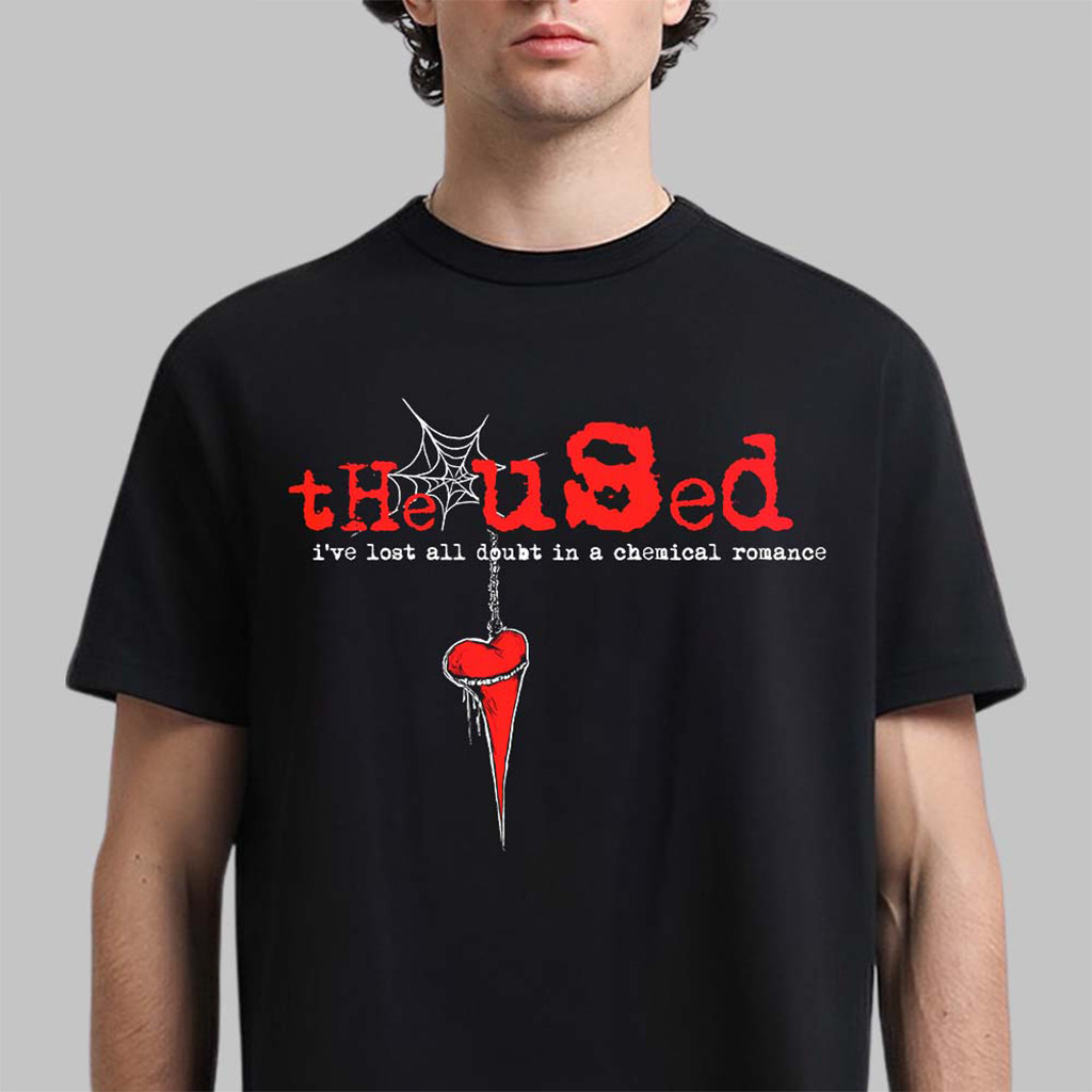 The Used X My Chemical Romance 2026 Hollywood Bowl Show T-Shirt I've Lost All Doubt Shirt