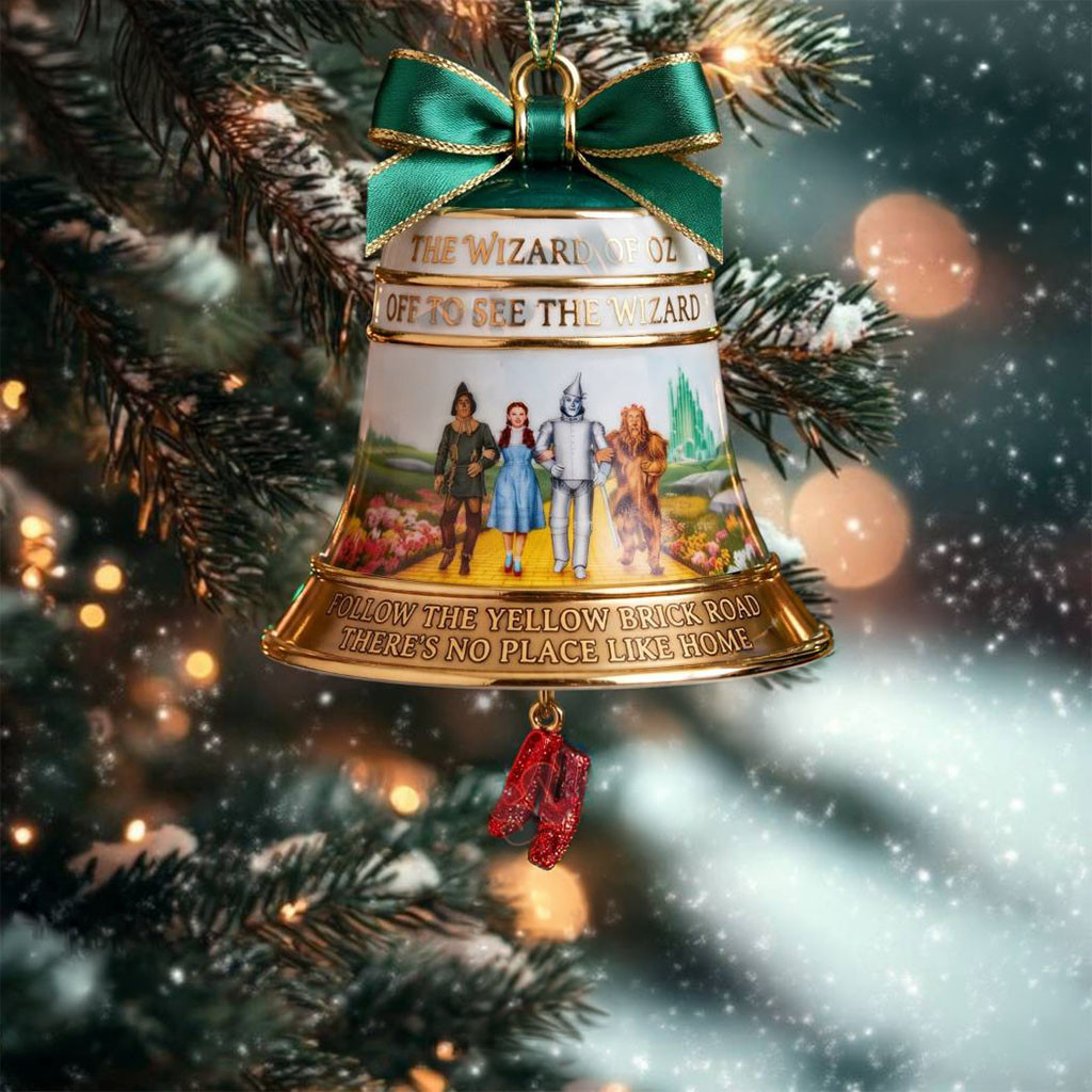 The Wizard Of Oz 87th Anniversary Bell Ornament Christmas Tree Decor The Wizard Of Oz Merch