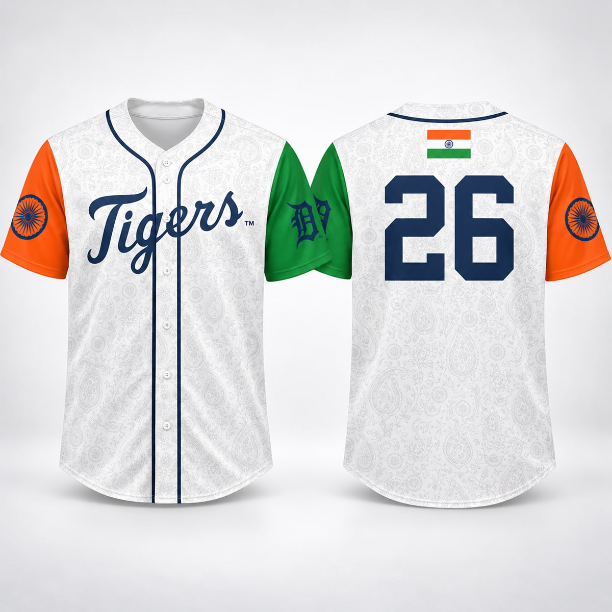 Tigers Indian Heritage Jersey 2026 Detroit Tigers Merch Best Gifts For Baseball Fans