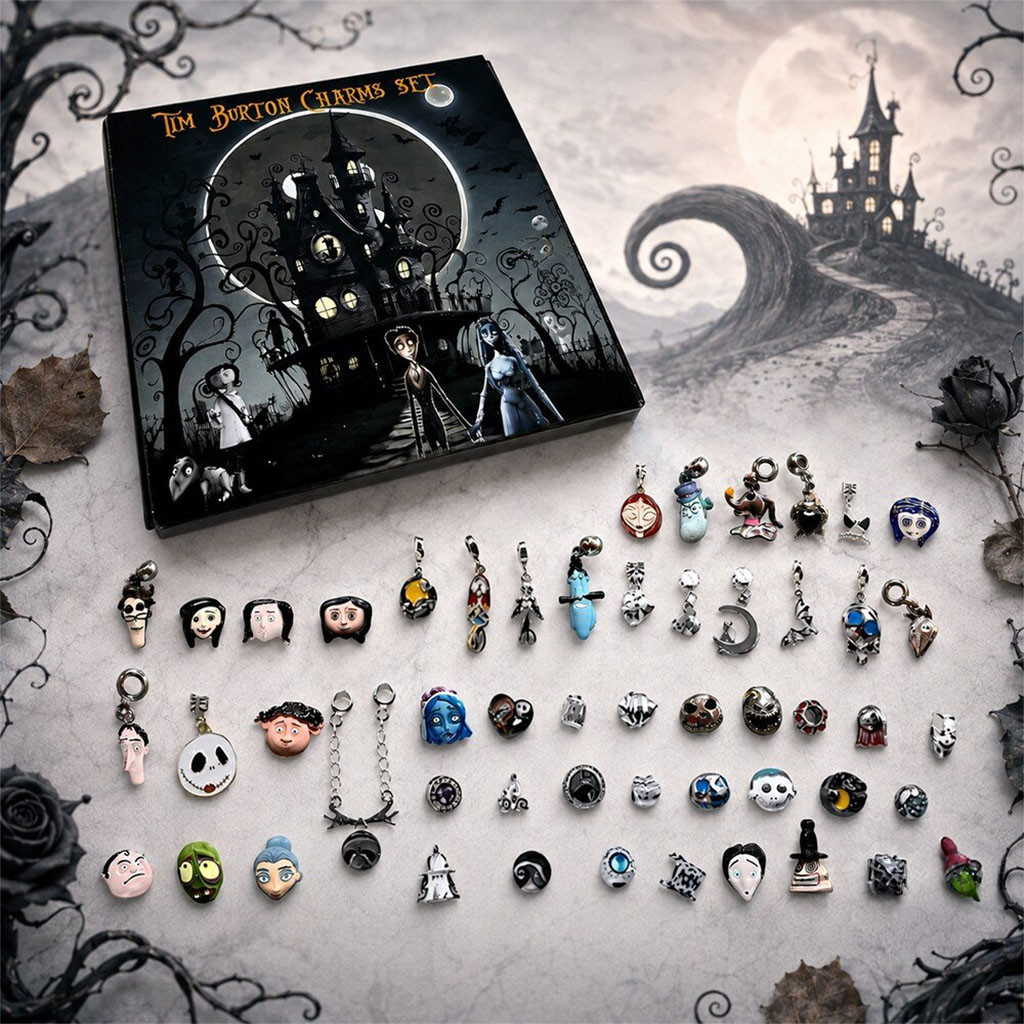 Tim Burton Annafinds Nightmare Lucky Charms Bracelet Advent Calendar 2026 Tim Burton Merch