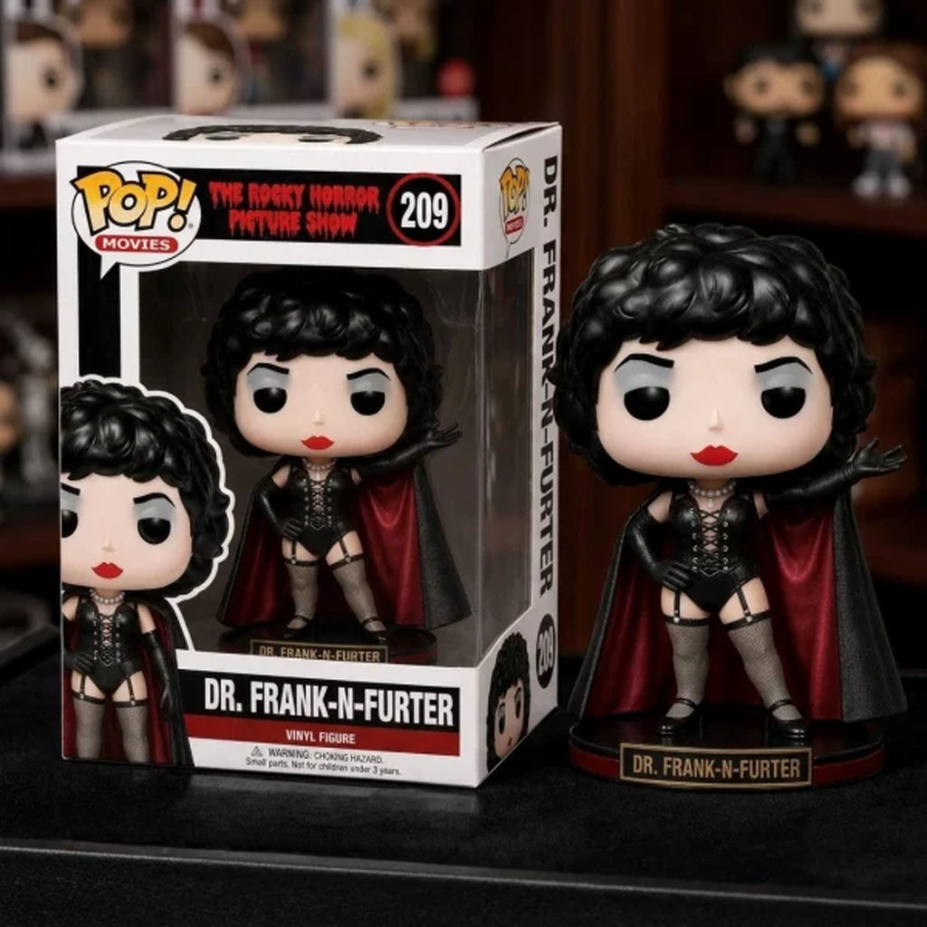 Tim Curry Dr Frank-N-Furter Rocky Horror Picture Show Funko Pop Memorial Tim Curry Merch Tim Curry Dr Frank-N-Furter Rocky Horror Picture Show Funko Pop Memorial Tim Curry Merch