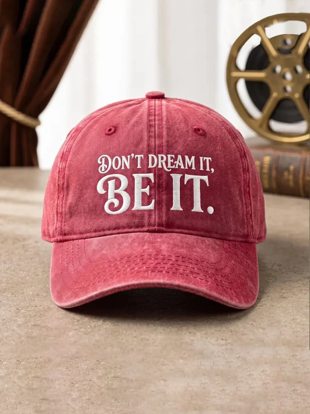 Tim Curry Merch Don't Dream It Be It Hat Embroidered RIP Tim Curry Memorial Cap Gift For Fans