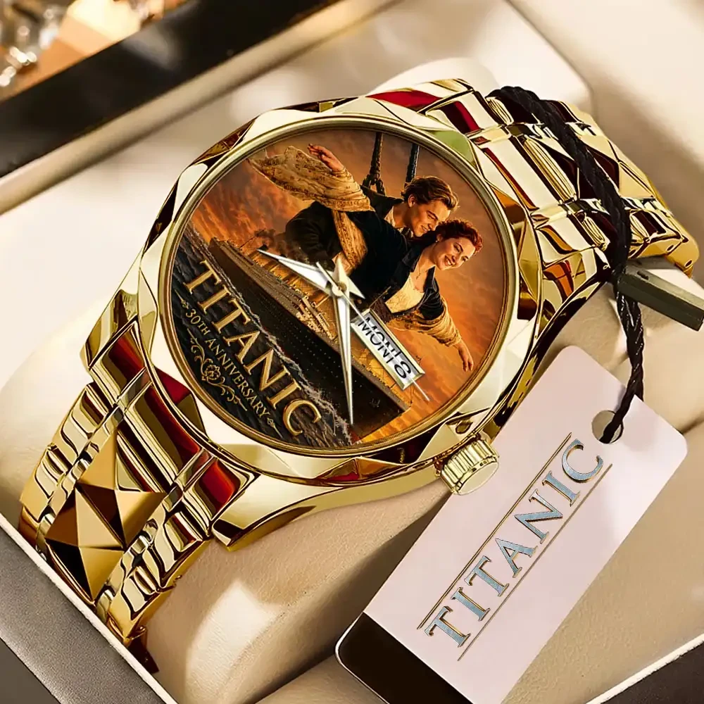 Titanic 1997-2027 30th Anniversary Watch Classic Romance Movie Titanic Merch Gifts For Fans