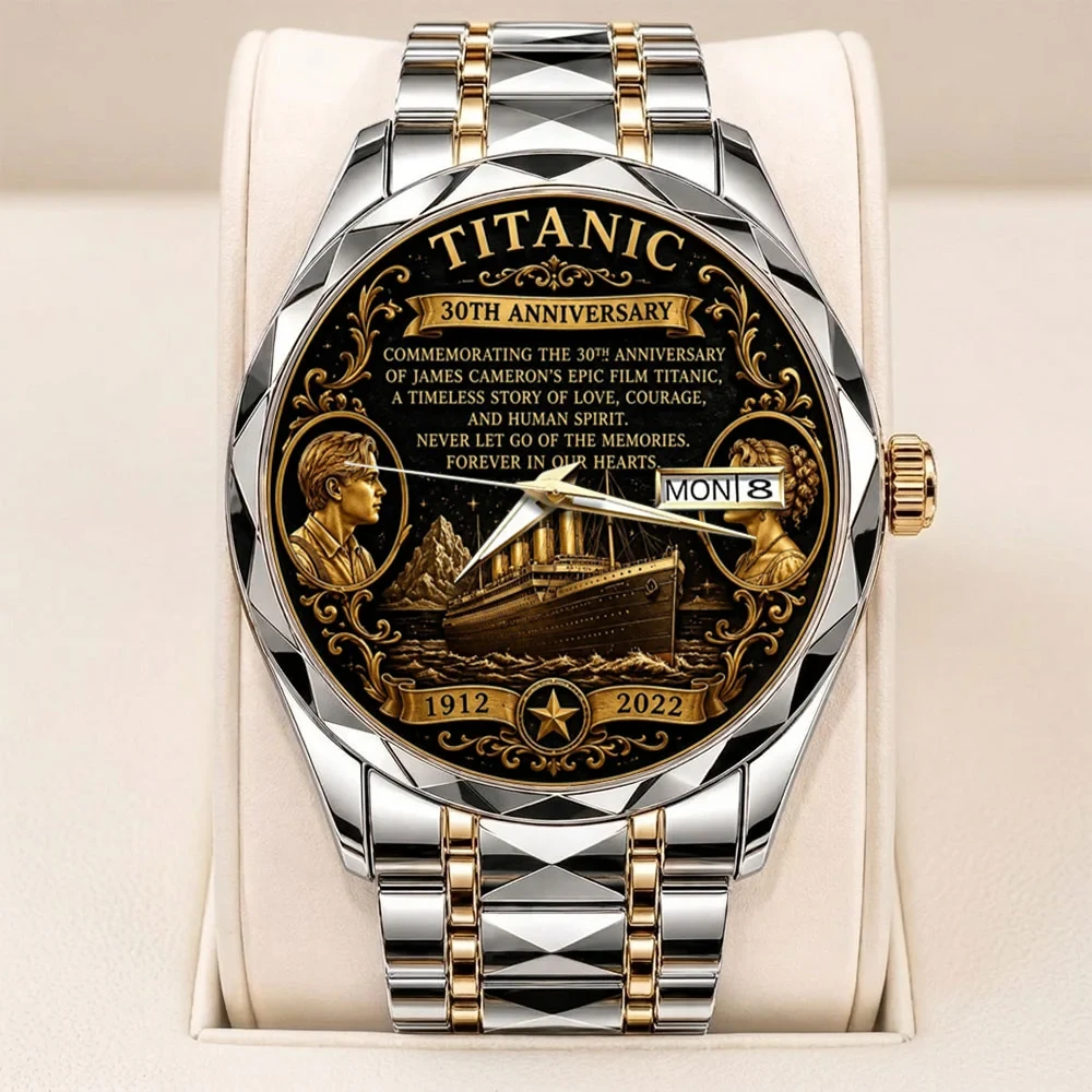 Titanic 30 Years Anniversary Watch Titanic Merch Gifts For Movie Fans Titanic 30 Years Anniversary Watch Titanic Merch Gifts For Movie Fans