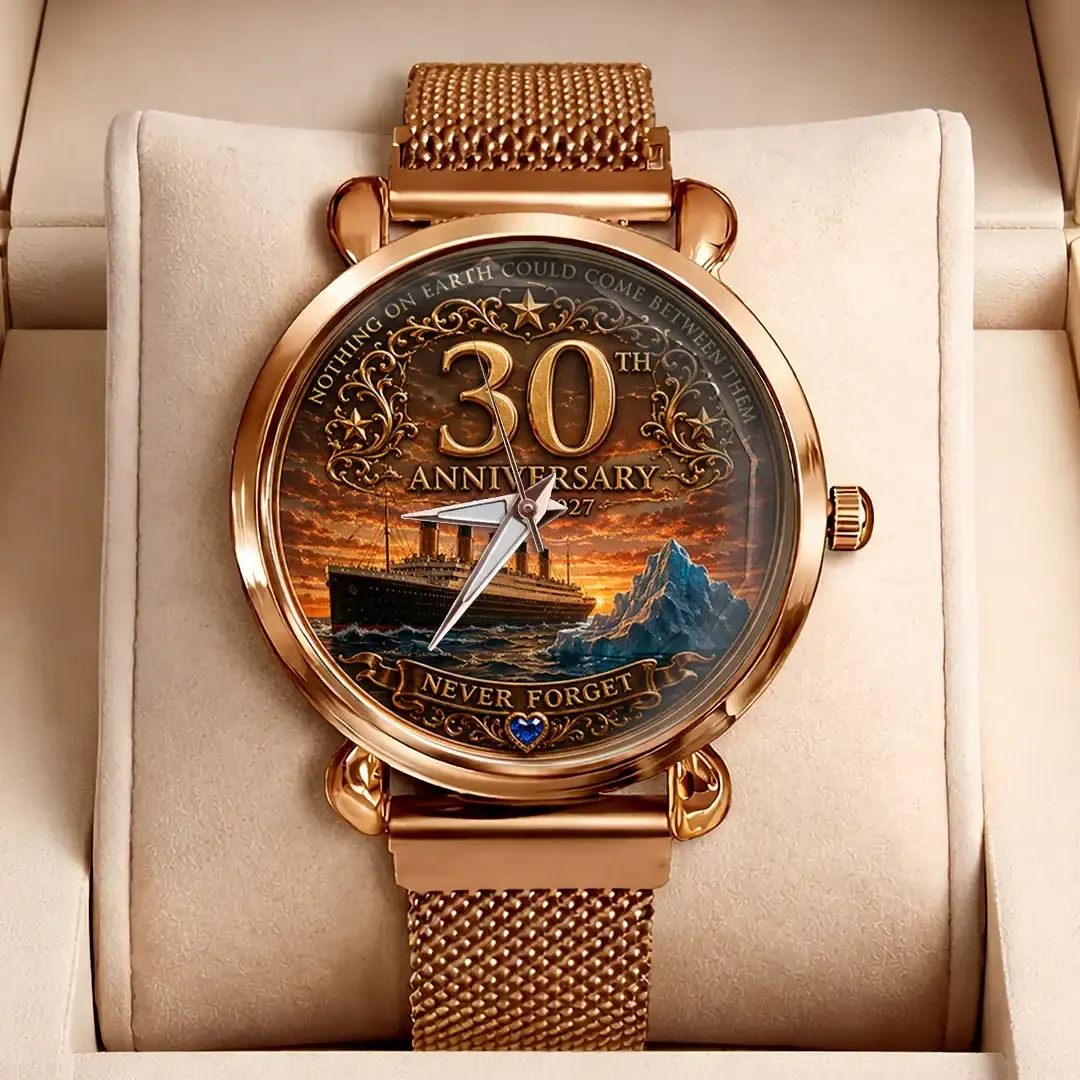 Titanic 30th Anniversary Never Forget Watch Romantic Ocean Liner Movie Titanic Merch Fans Gifts