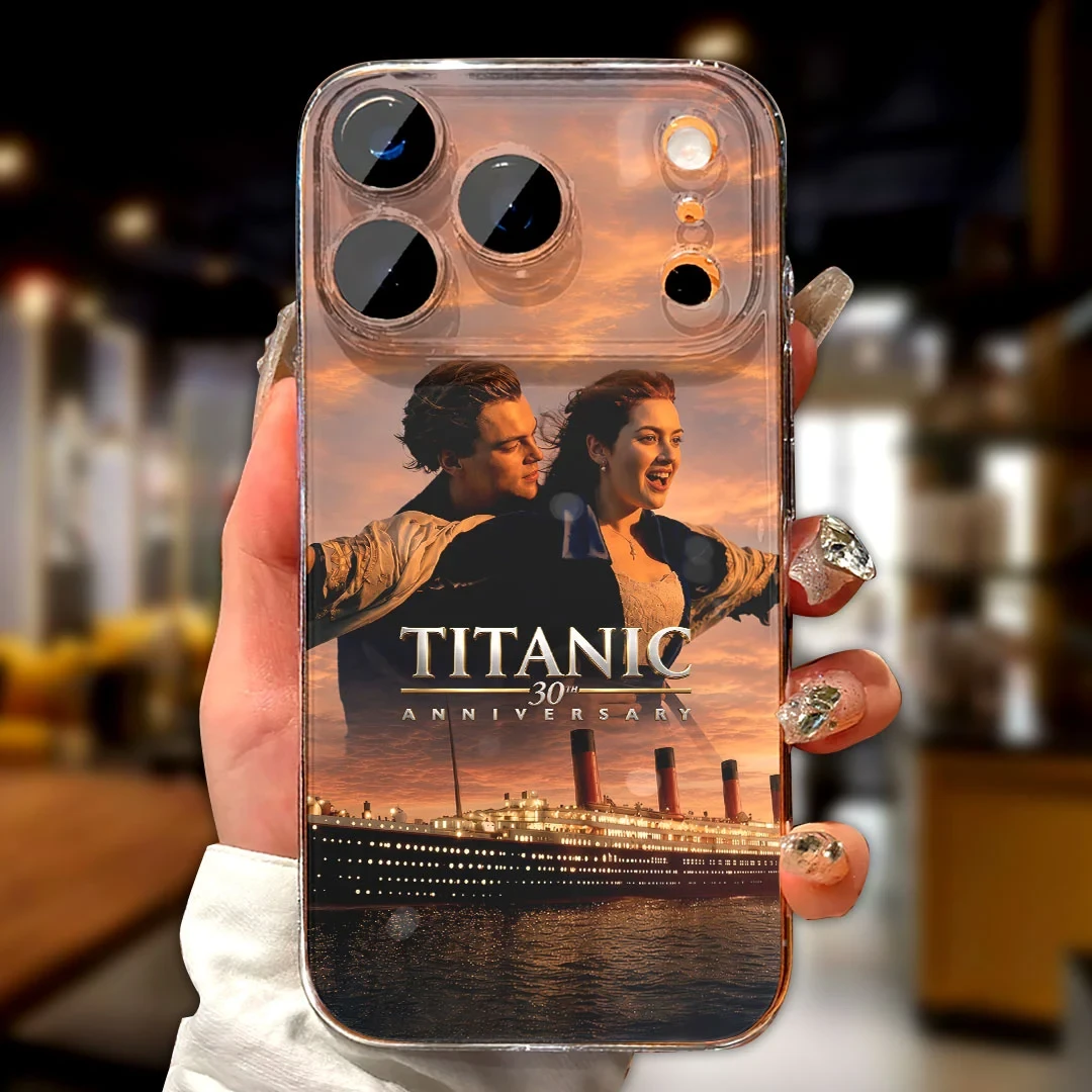 Titanic 30th Anniversary Phone Case Jack And Rose Movie Titanic Merch Gifts For Fans Titanic 30th Anniversary Phone Case Jack And Rose Movie Titanic Merch Gifts For Fans