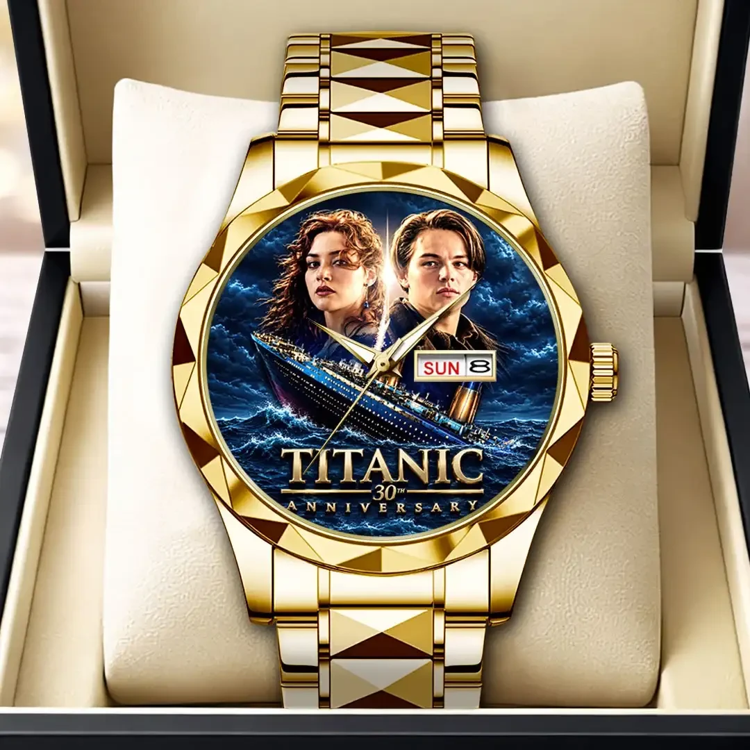 Titanic 30th Anniversary Watch Jack And Rose Movie Collectible Titanic Merch Gifts For Fans