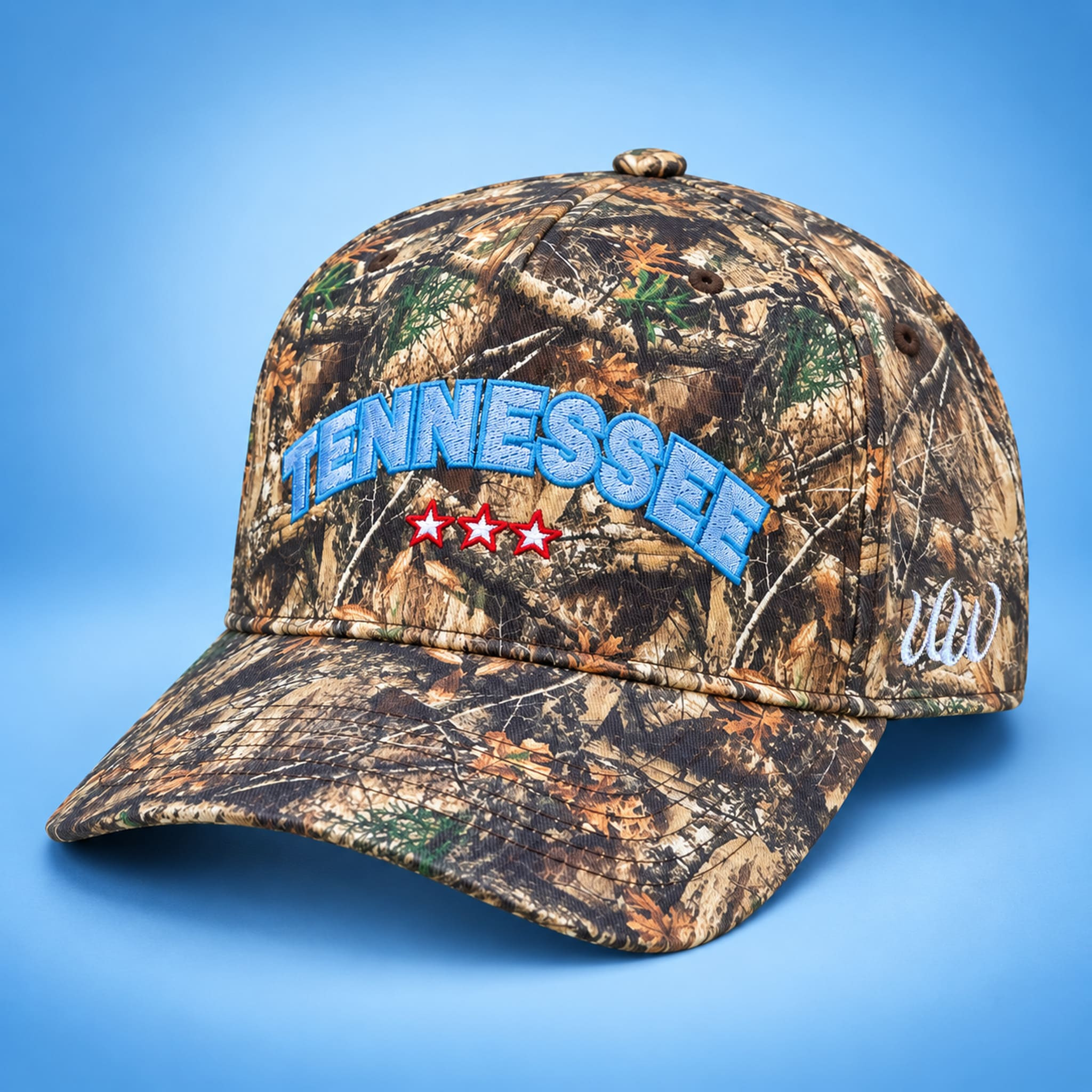 Titans Three Stars Camo Hat Embroidered Tennessee Titans Merch Football Fan Gift Ideas