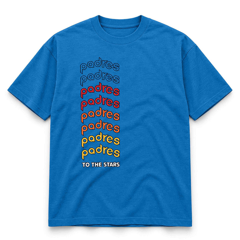 Tom DeLonge Padres To The Stars Retro Repeat Shirt Gift Ideas for Brothers