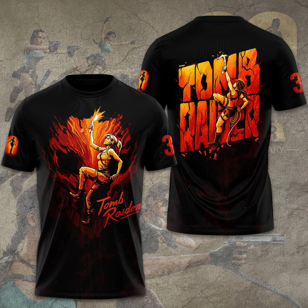 Tomb Raider 30th Anniversary T-Shirt Tomb Raider Merch Best Gifts For Gamers
