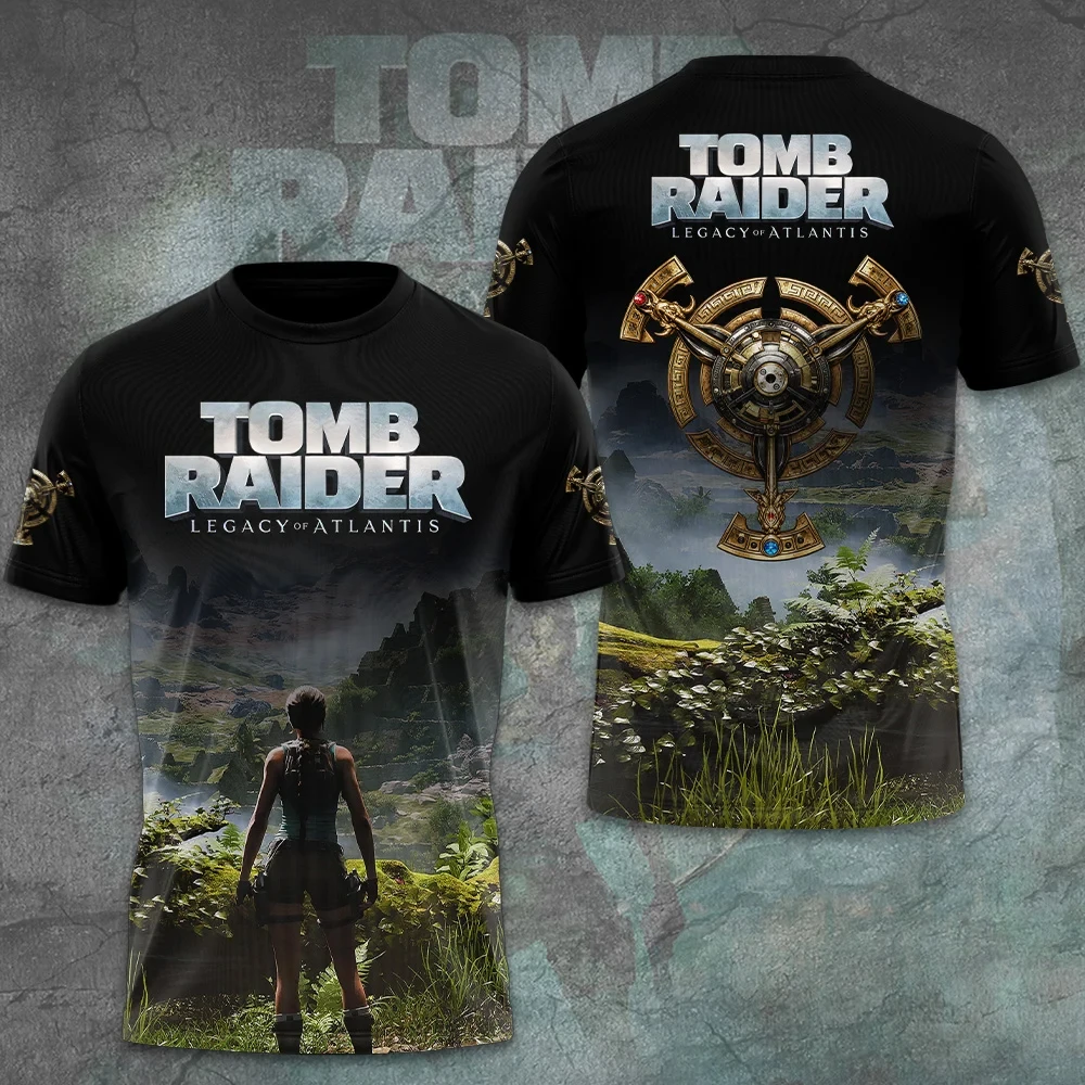 Tomb Raider Legacy Of Atlantis T-Shirt Tomb Raider Merch Gamer Shirt Gift For Friends