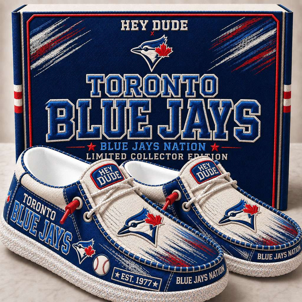 Toronto Blue Jays Merch Est 1977 Blue Jays Nation Slip-On Loafers Best Gifts For Fans Toronto Blue Jays Merch Est 1977 Blue Jays Nation Slip-On Loafers Best Gifts For Fans