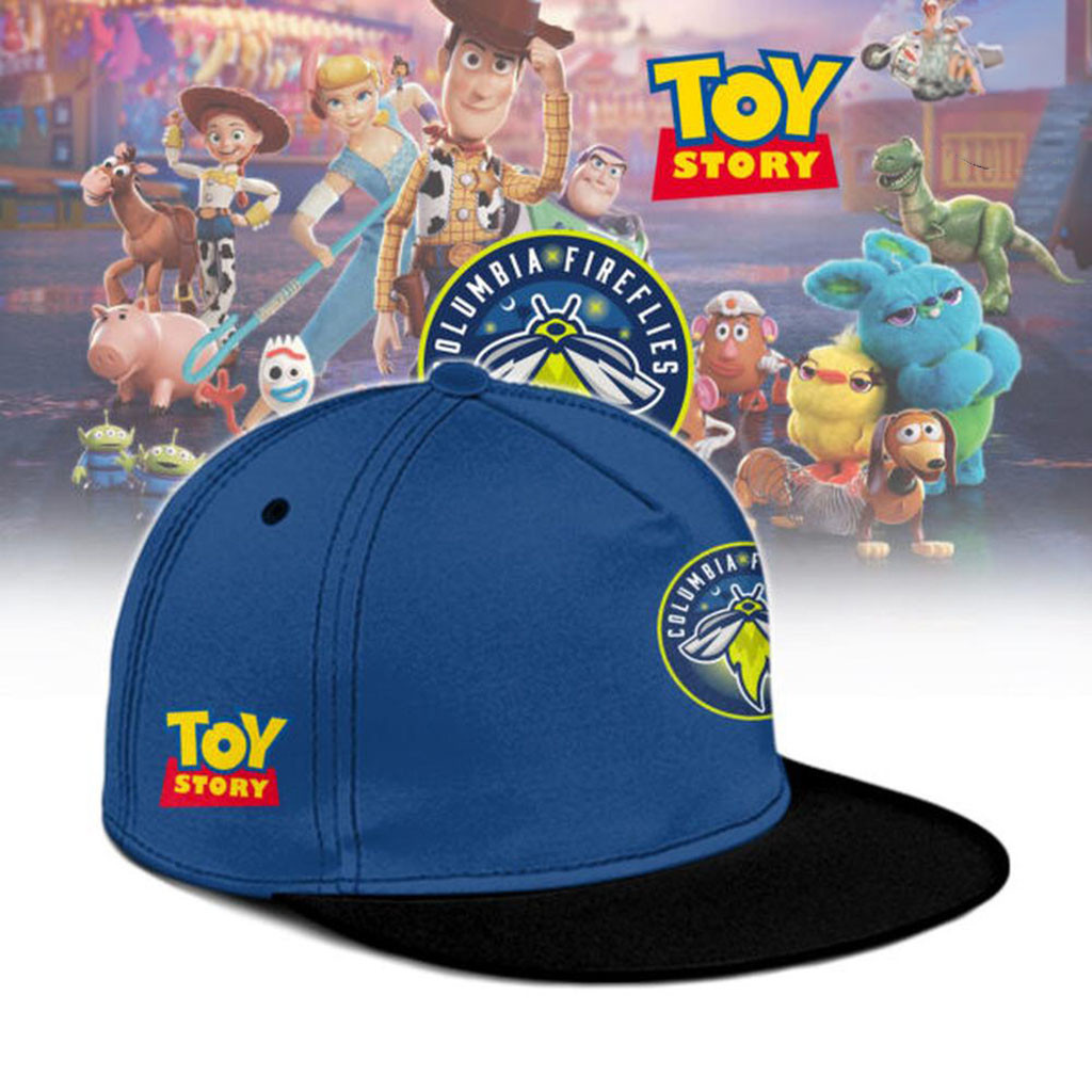 Toy Story Night X Columbia Fireflies Snapback Hat Fireflies Merch 2026 Cute Baseball Gifts Toy Story Night X Columbia Fireflies Snapback Hat Fireflies Merch 2026 Cute Baseball Gifts