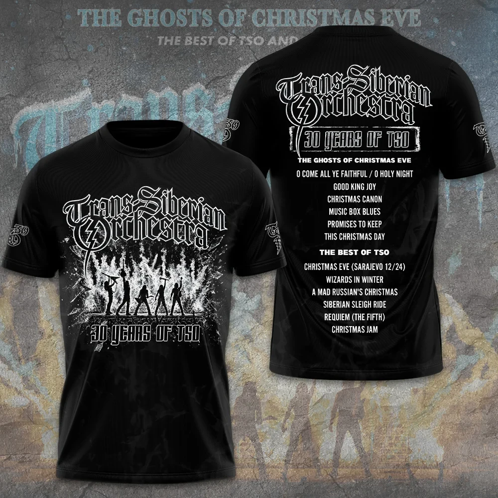Trans-Siberian Orchestra 2026 30 Years Of TSO Shirt Trans-Siberian Orchestra Merch Fan Gifts