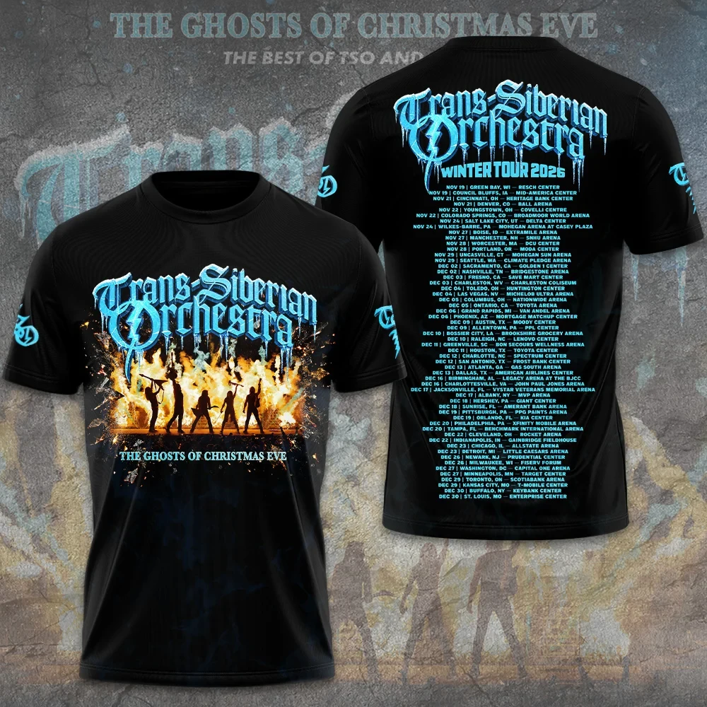 Trans-Siberian Orchestra 30th Anniversary Tour 2026 Shirt Trans-Siberian Orchestra Merch