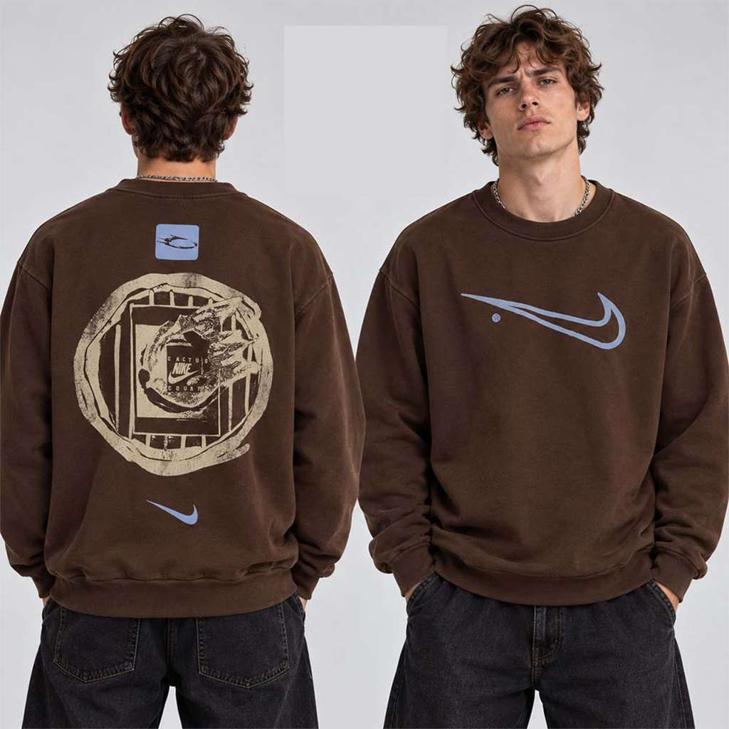 Travis Scott Cactus Jack Cort Reverse Swoosh Sweatshirt Travis Scott Merch Gifts For Music Lovers