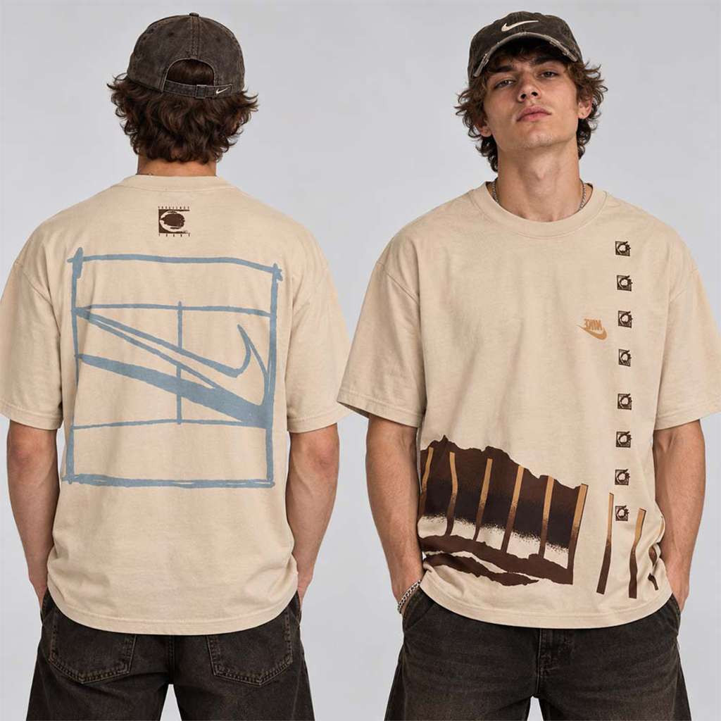 Travis Scott Cactus Jack Cort Slice T-Shirt Travis Scott Merch Gifts For Music Fans