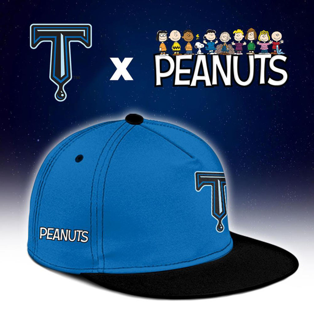 Tulsa Drillers x Peanuts Night Snapback Hat Drillers Merch Gifts For Baseball Lovers
