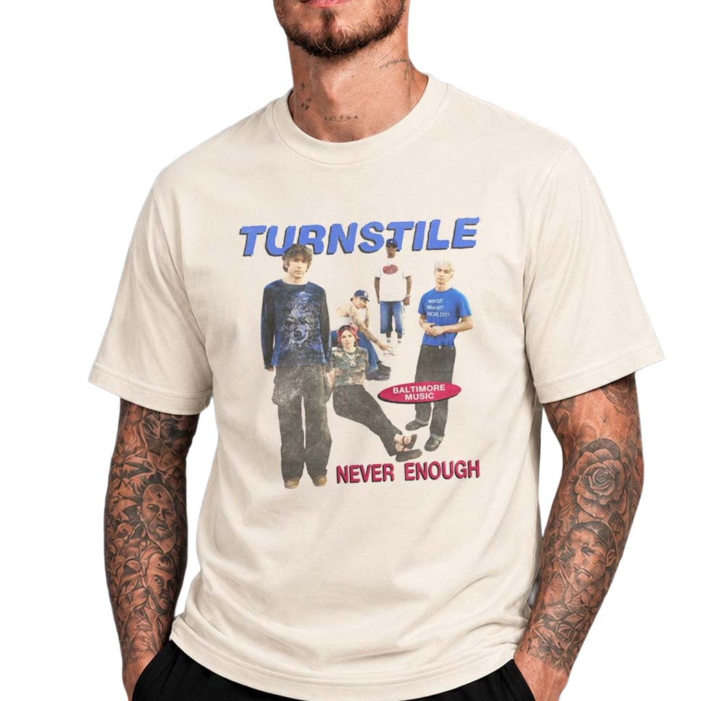 Turnstile Merch The Never Enough Tour 2026 Belosi T-Shirt Best Gift For Band Fans