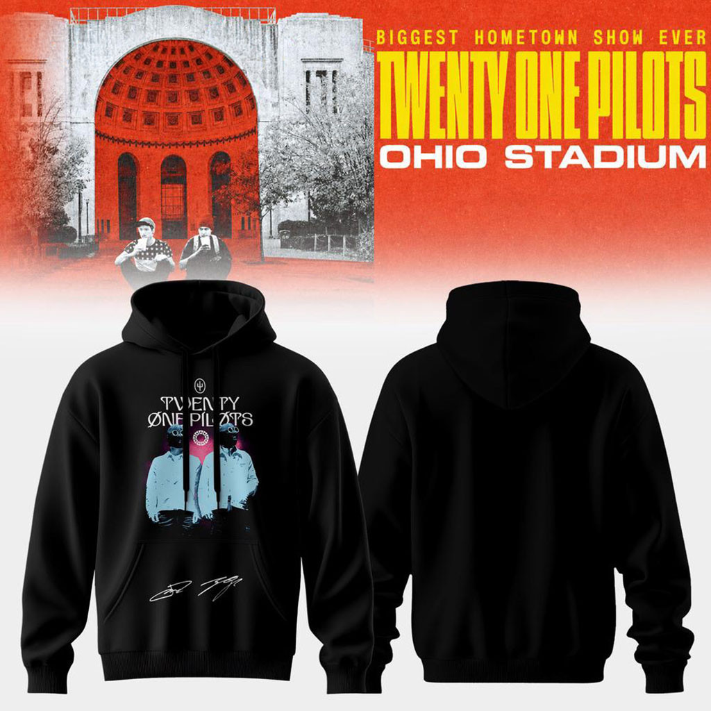 Twenty One Pilots Merch 2026 Shows Signature Hoodie Birthday Gifts For Music Lovers