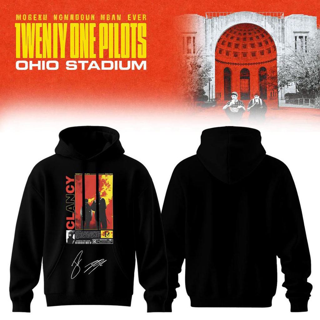 Twenty One Pilots Merch 2026 Shows Signature Hoodie Music Related Gifts For Guys