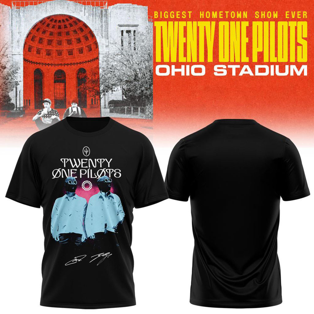 Twenty One Pilots Merch 2026 Shows Signature Shirt Music Lover Gifts For Him Twenty One Pilots Merch 2026 Shows Signature Shirt Music Lover Gifts For Him