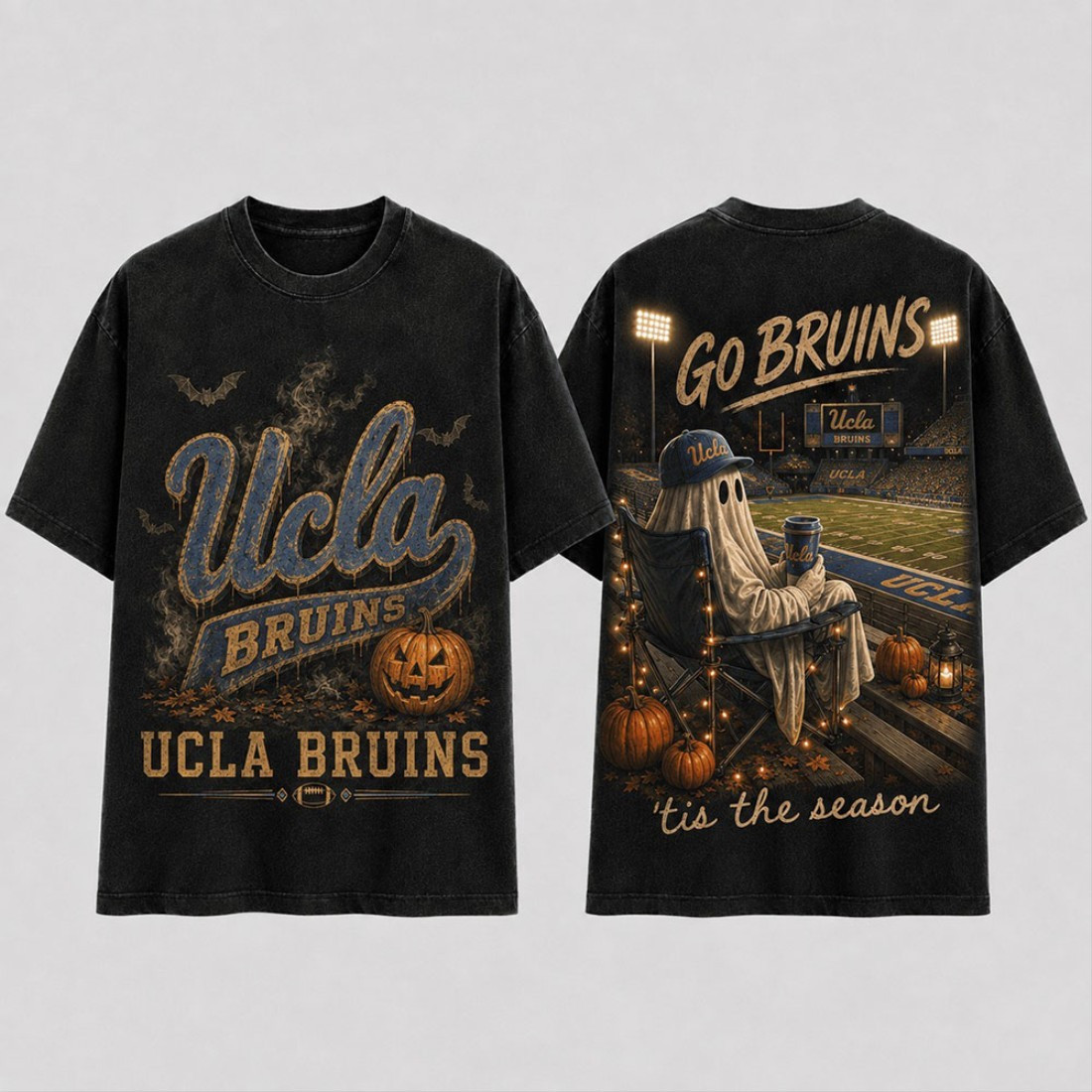 UCLA Bruins Halloween Ghost T-Shirt Tis The Season Shirt UCLA Bruins Merch Football Fan Gifts UCLA Bruins Halloween Ghost T-Shirt Tis The Season Shirt UCLA Bruins Merch Football Fan Gifts