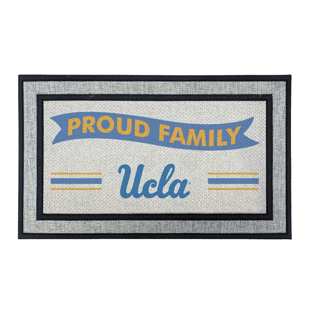 UCLA Bruins Merch 2026 Proud Family Doormat Welcome Home Decor Best Gift For Family
