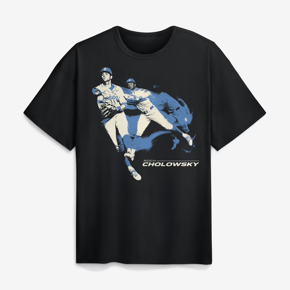 UCLA Bruins Merch 2026 Roch Cholowsky UCLA Bruins Athlete Energy T-Shirt Baseball Fan Gifts