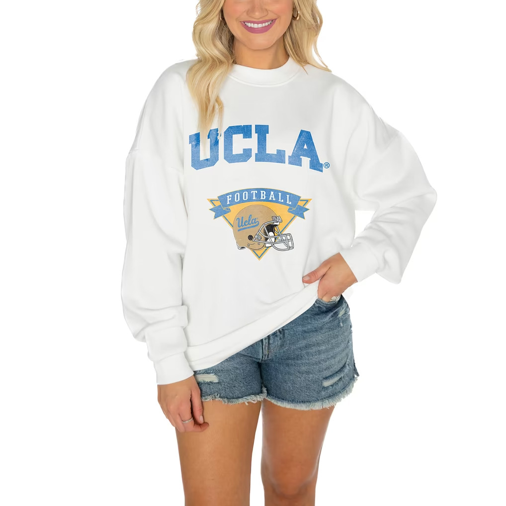UCLA Bruins Merch 2026 UCLA Bruins Gameday Couture Sweatshirt White Gift For Football Lovers UCLA Bruins Merch 2026 UCLA Bruins Gameday Couture Sweatshirt White Gift For Football Lovers