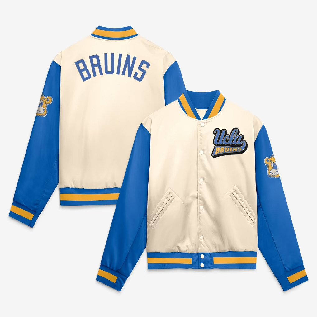 UCLA Bruins Merch 2026 UCLA Bruins Legacy Bomber Jacket Birthday Gift Ideas For Friends