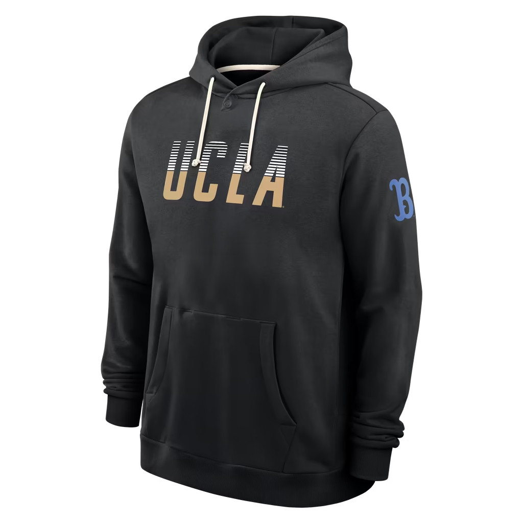 UCLA Bruins Merch 2026 UCLA Bruins Sideline Standard Issue Hoodie Black Gift For Game Day UCLA Bruins Merch 2026 UCLA Bruins Sideline Standard Issue Hoodie Black Gift For Game Day