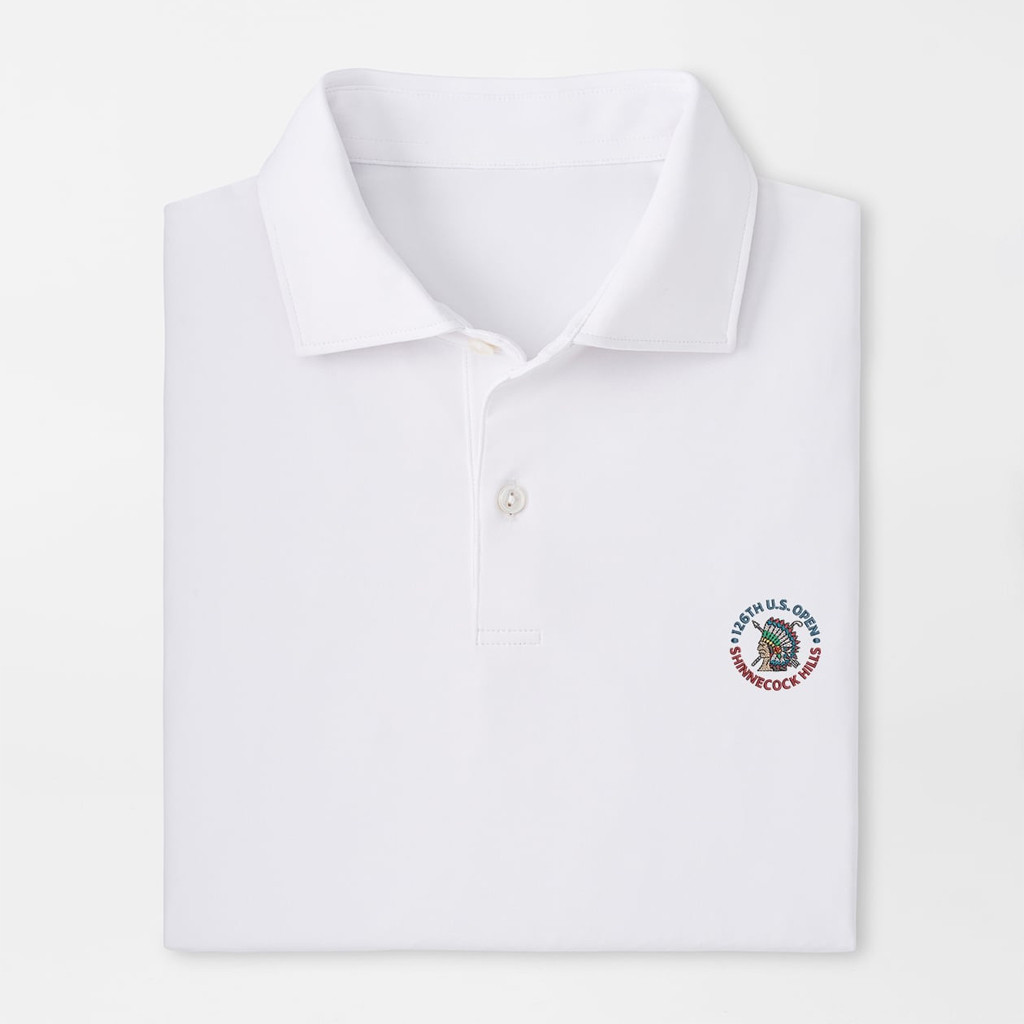 US Open Merch 2026 Peter Millar 126th US Open Solid Performance Polo Shirt Gift For Golfer Dad