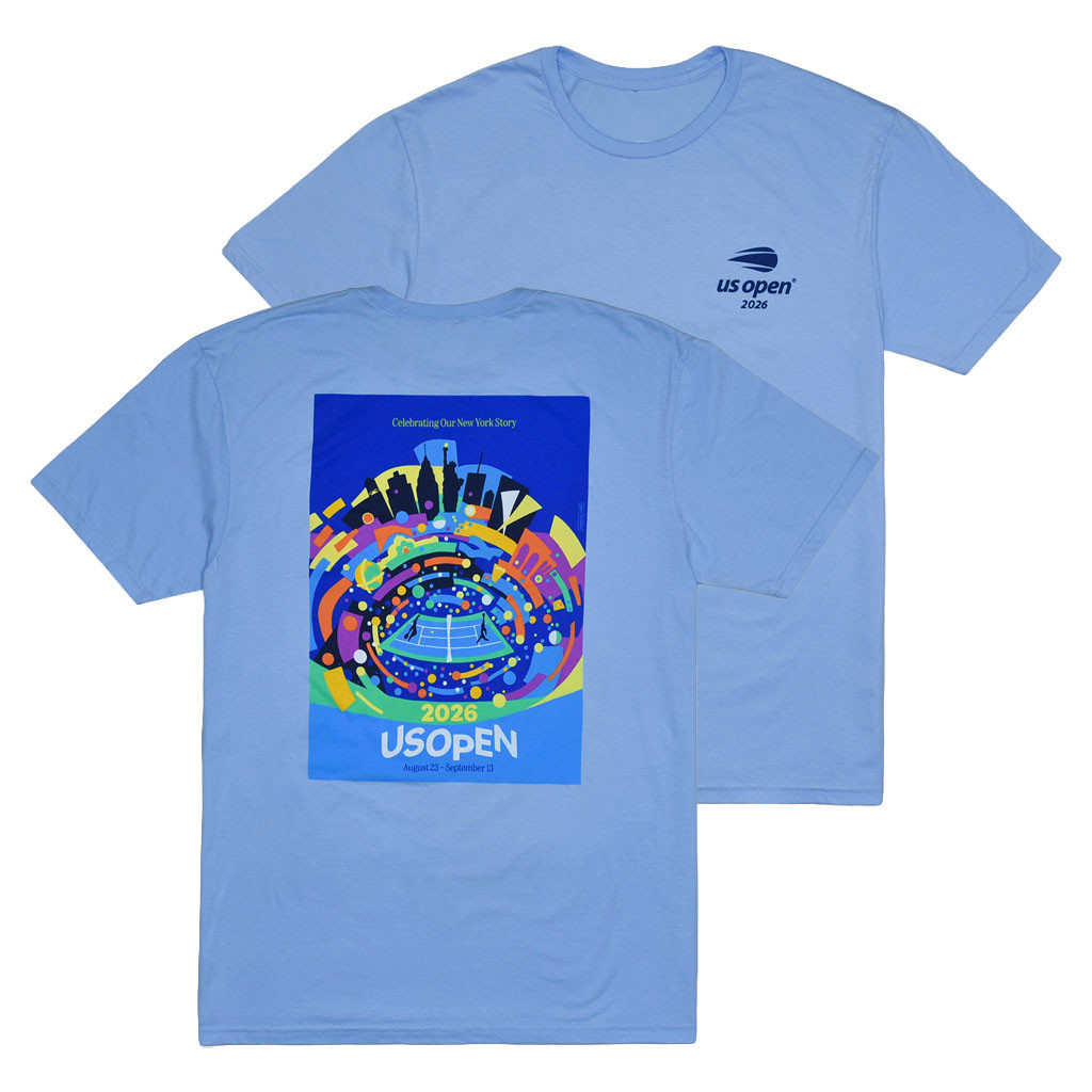 US Open Merch 2026 Theme Art T-Shirt US Open Championships Shirt Best Gifts For Tennis Fans
