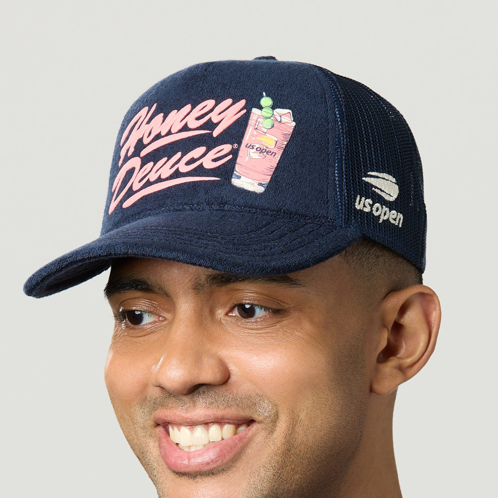 US Open Merch 2026 US Open Honey Deuce Trucker Hat Cocktail Hat Best Gift For Tennis Fans