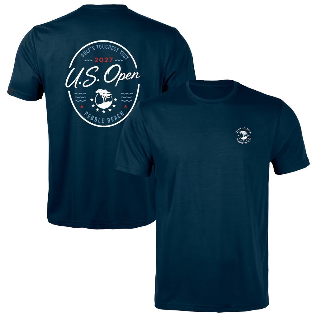 US Open Merch 2027 127th US Open Levelwear Navy Toughest Test Richmond T-Shirt Golfer Gifts US Open Merch 2027 127th US Open Levelwear Navy Toughest Test Richmond T-Shirt Golfer Gifts