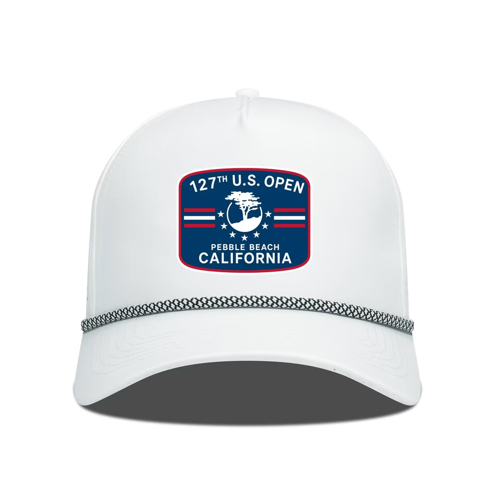 US Open Merch 2027 127th US Open Levelwear White Gordon Rope Hat Gifts For Golf Dad