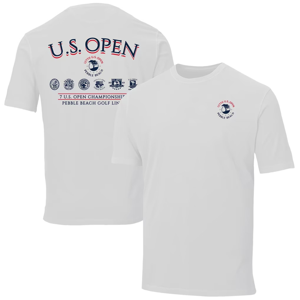 US Open Merch 2027 127th US Open Pebble Beach Chapman Crest T-Shirt Best Gifts For Golfers