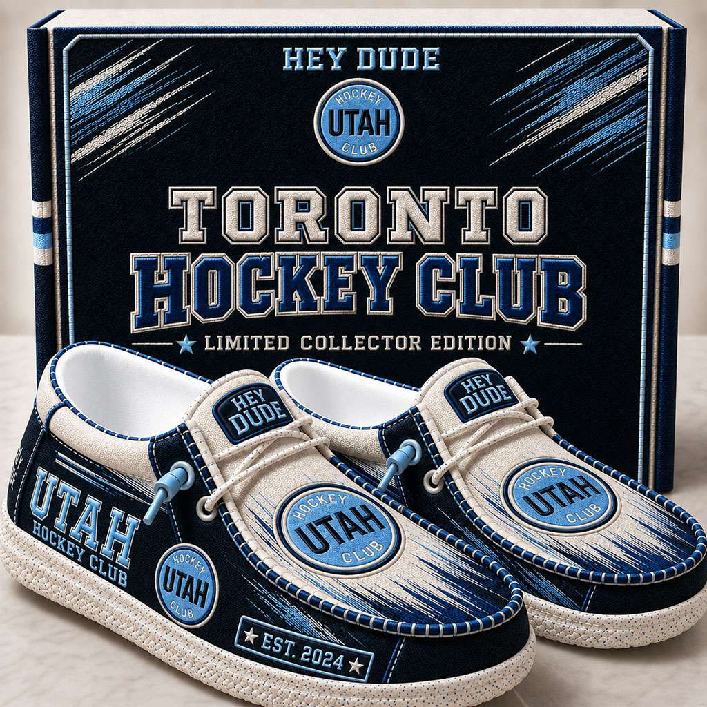 Utah Hockey Club Merch Est 2024 Utah Hockey Club Slip-On Loafers Gifts For Brother