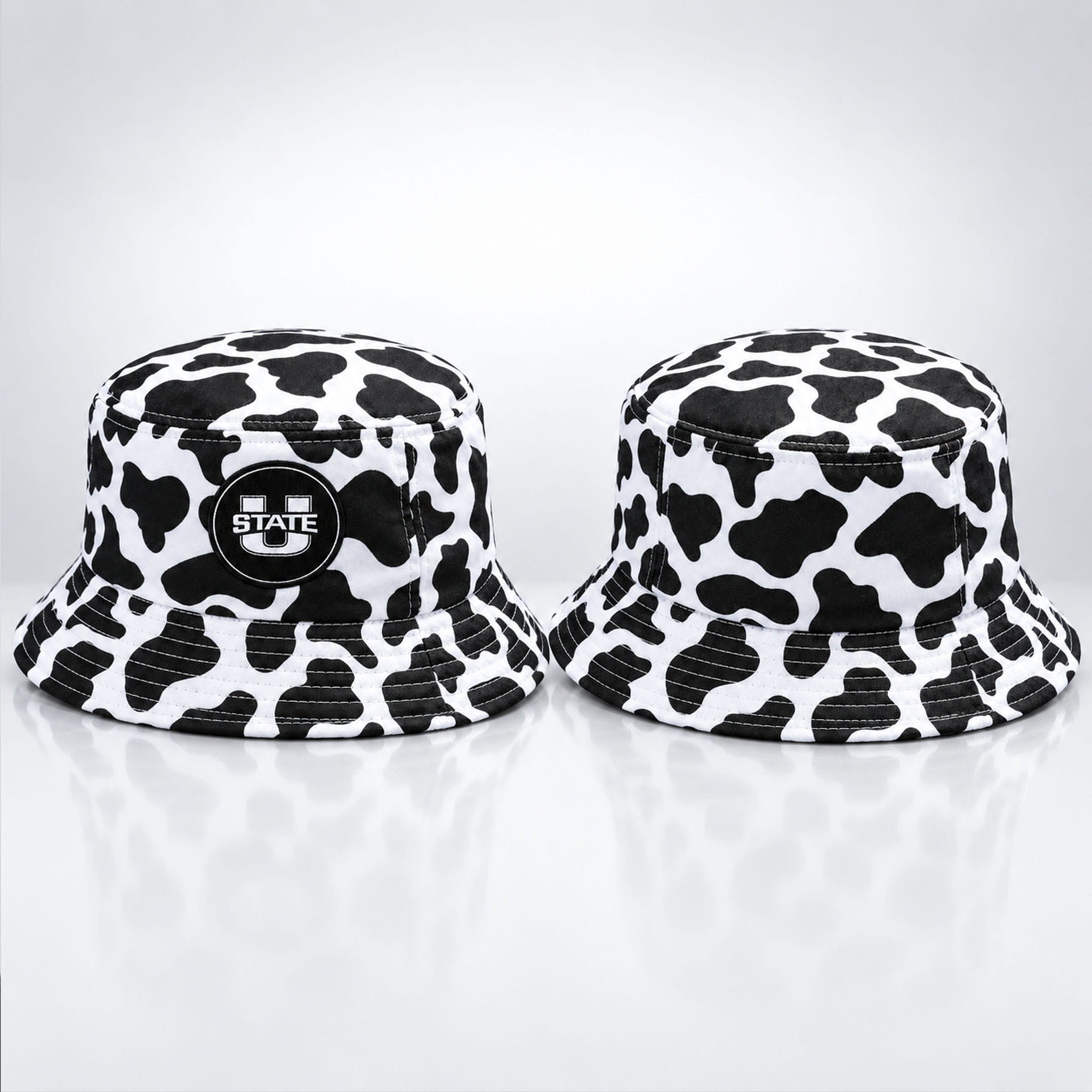 Utah State Football Cow Bucket Hat 2026 Utah State Aggies Merch Present For Football Fans
