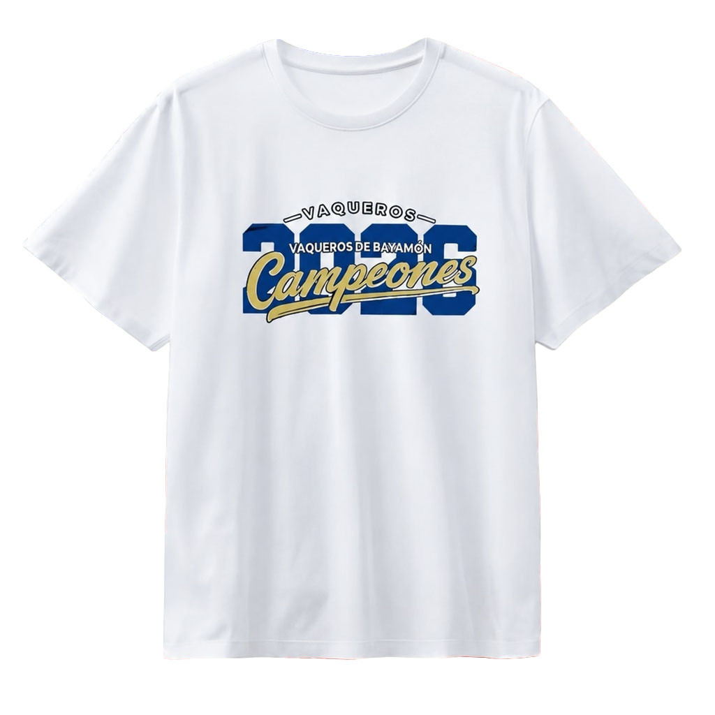 Vaqueros De Bayamon Merch 2026 Campeones Bayamon T-Shirt Basketball Enthusiast Gifts